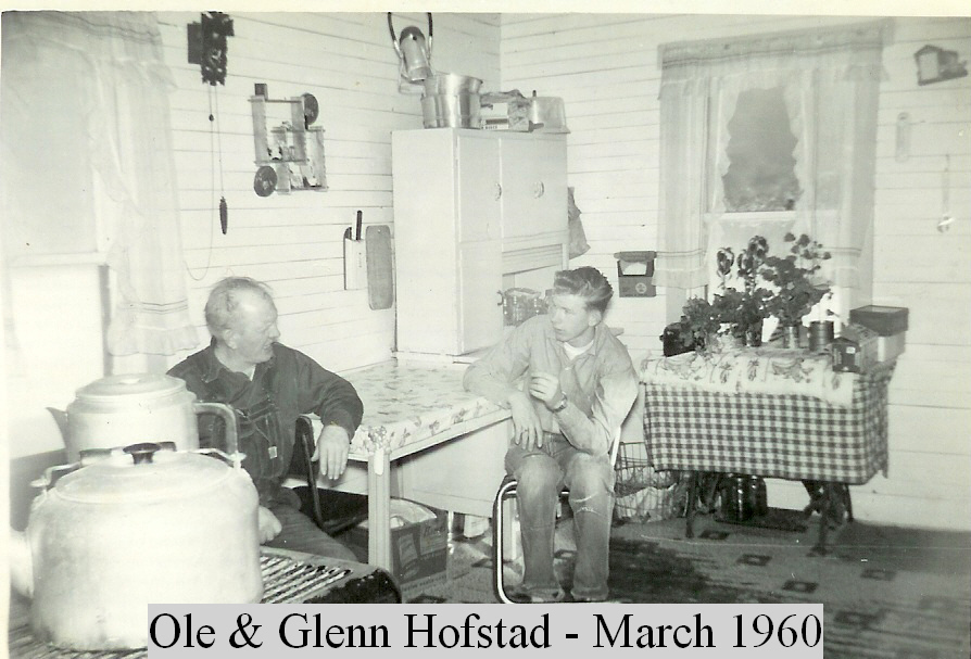 Glenn with his dad - 1960